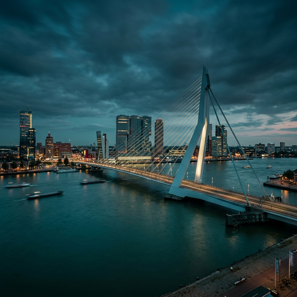 Erasmusbrug Rotterdam Bridge